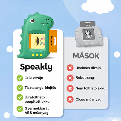 TalkyCard™ BeszédStart Angol Tanulókártyák – Játékos angoltanulás gyerekeknek